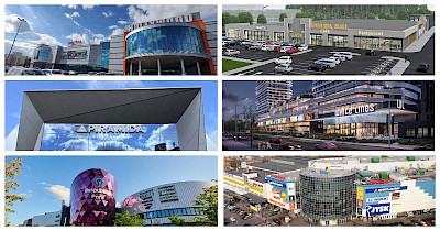 Новини ТРЦ: White Lines, Hollywood, Piramida, Cosmo Multimall, Київ та інші